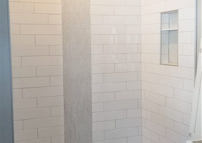 Coulee Carpet Tiled Shower Example